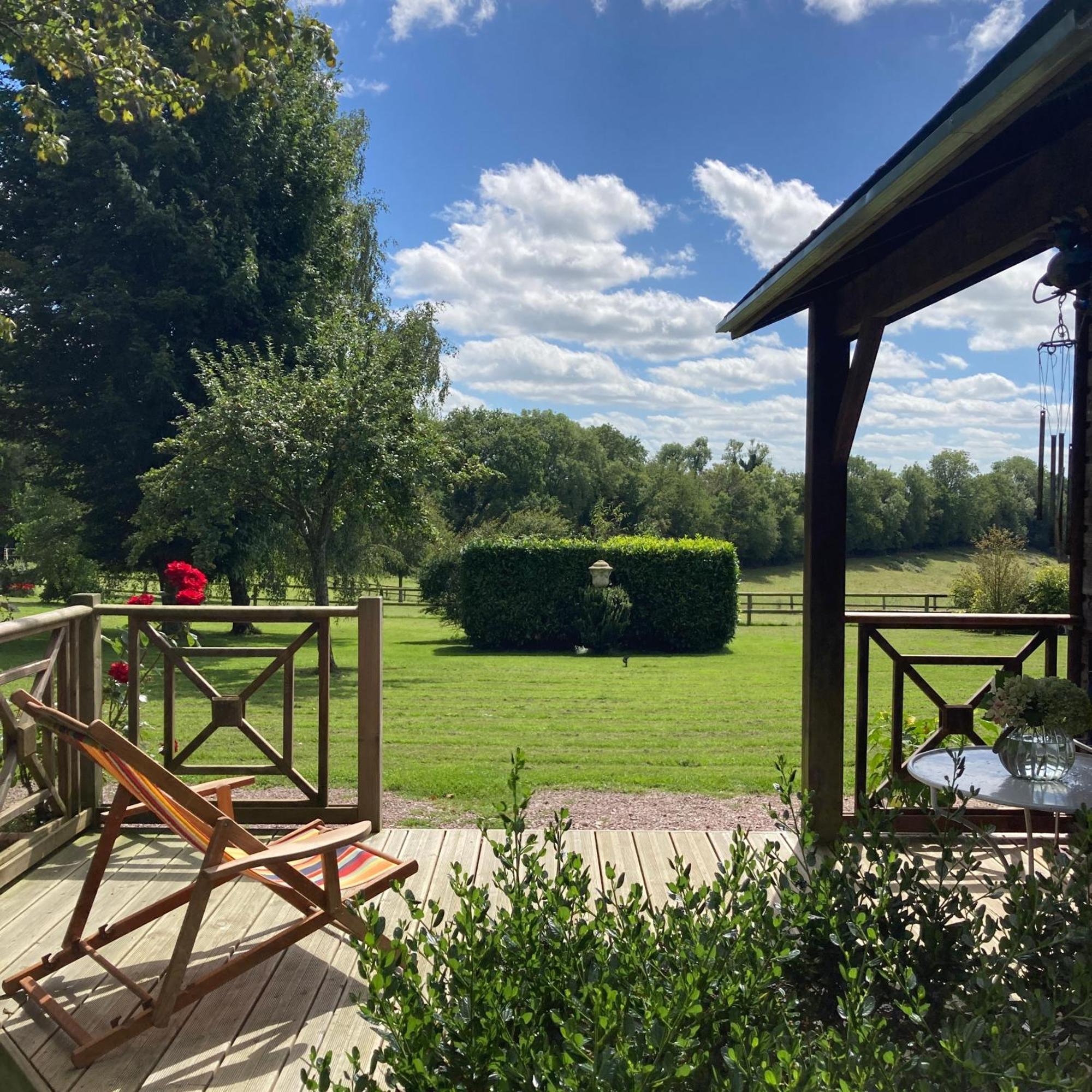 Chalet Colvert Beaufour-Druval Exterior foto